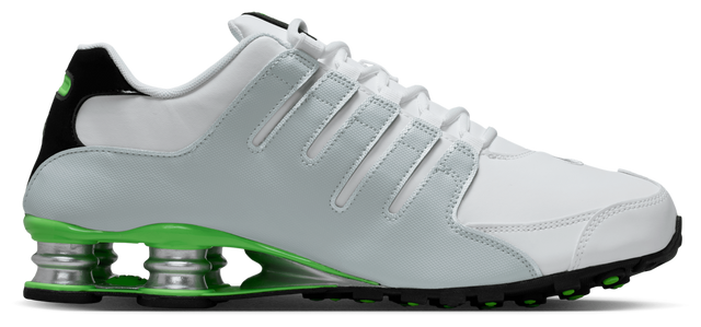 Nike Shox Nz White-Metallic Silver