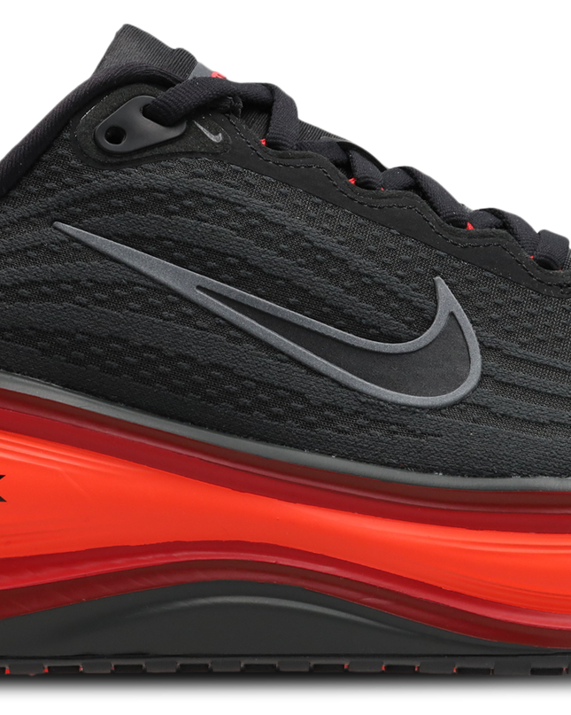 Nike Zoom Vomero Plus Anthracite Black Bright Crimson side view