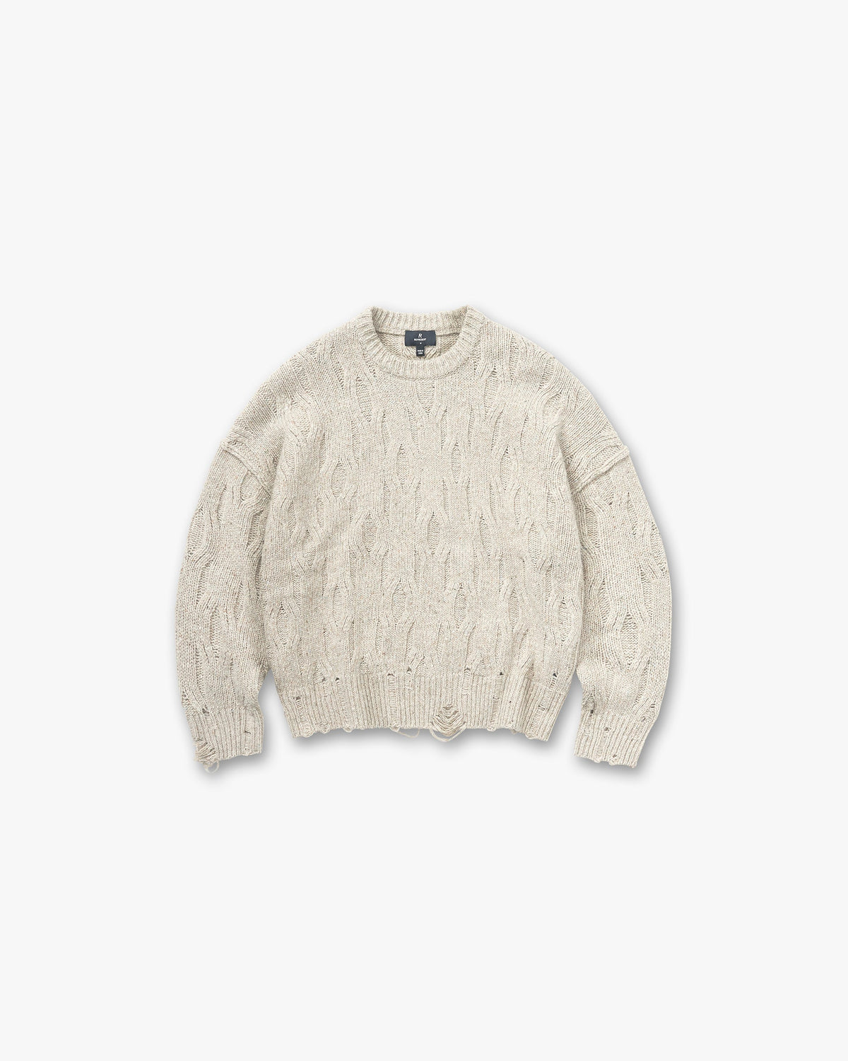 Represent Distress Knit — Taupe