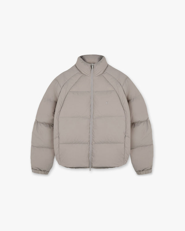 Represent Funnel Neck Puffer — Dune