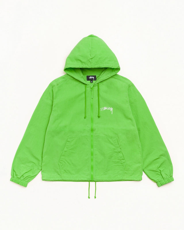 Stüssy Waxed Cotton Beach Shell — Kiwi