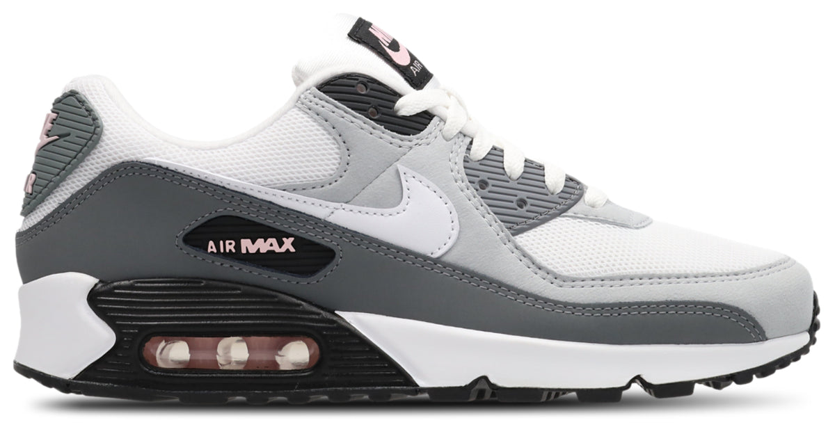 Nike Air Max 90 - Wolf Grey-White-Pink Foam