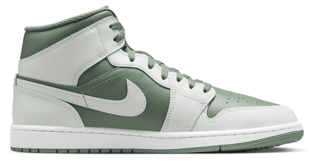 Jordan AJ1 Mid - Summit White-Vintage Lichen