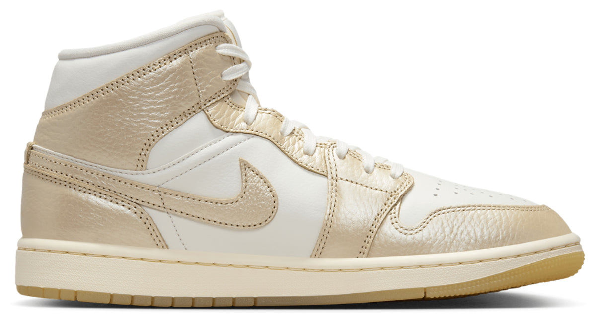 Jordan AJ1 Mid - Sail-Pale Ivory