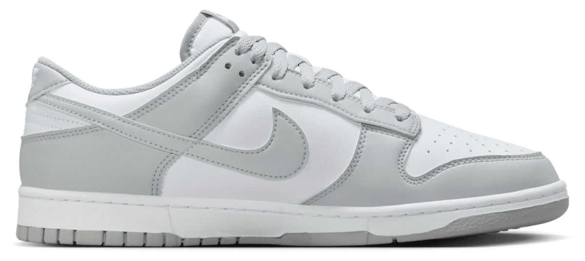 Nike Dunk Low - White-Lt Smoke Grey-White