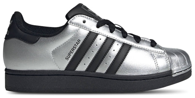 adidas Superstar II - Silver Metallic-Core Black (Women 1)