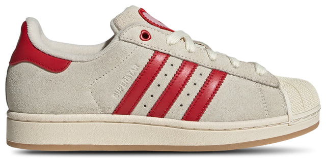 adidas Superstar II - Cream White-Better Scarlet