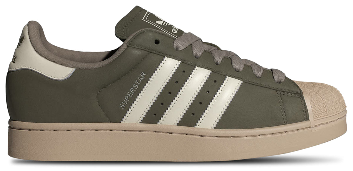 adidas Superstar II - Olive Strata-Off White