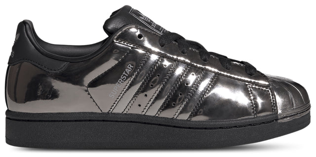 adidas Superstar II - Core Black-Core Black (Women 4)