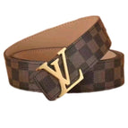 Checkered Brown / Gold / 105cm