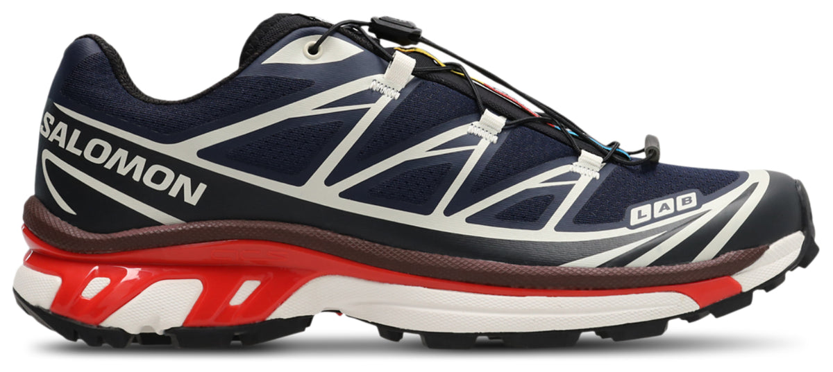 Salomon XT-6 - Maritime Blue-Black-Fiery Red