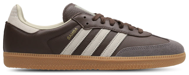 adidas Samba OG - Brown-Putty Grey-Gold Met