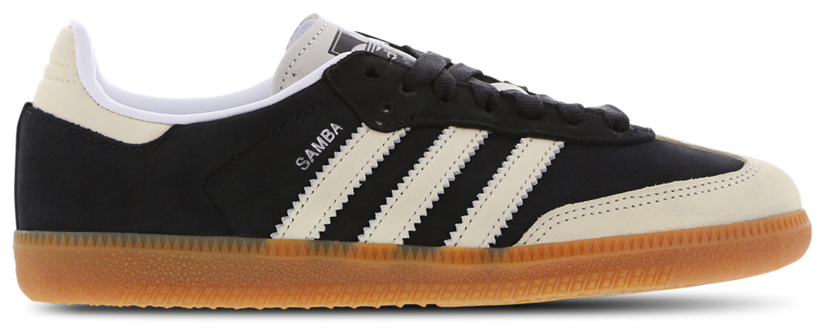 adidas Samba OG - Core Black-Wonder White-Silver Met