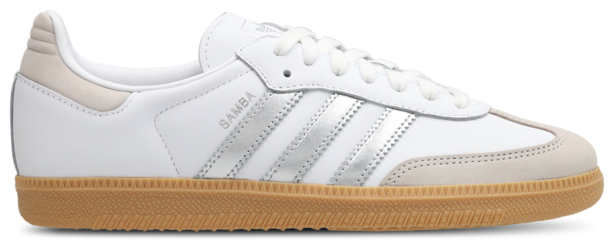 adidas Samba OG - Cloud White-Silver Metallic