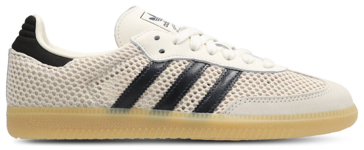 adidas Samba OG - Off White-Carbon-Gold Met