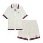 Full Set / White Red / S