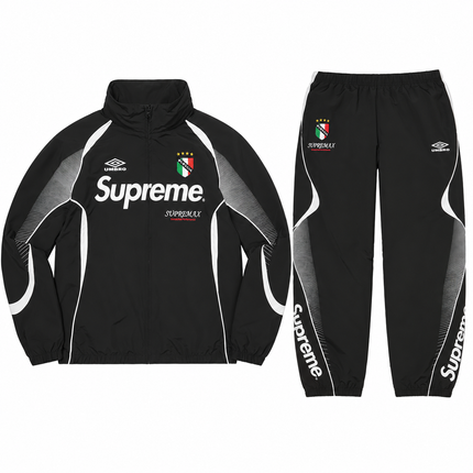 Supreme Umbro SS22 Full Tracksuit Black