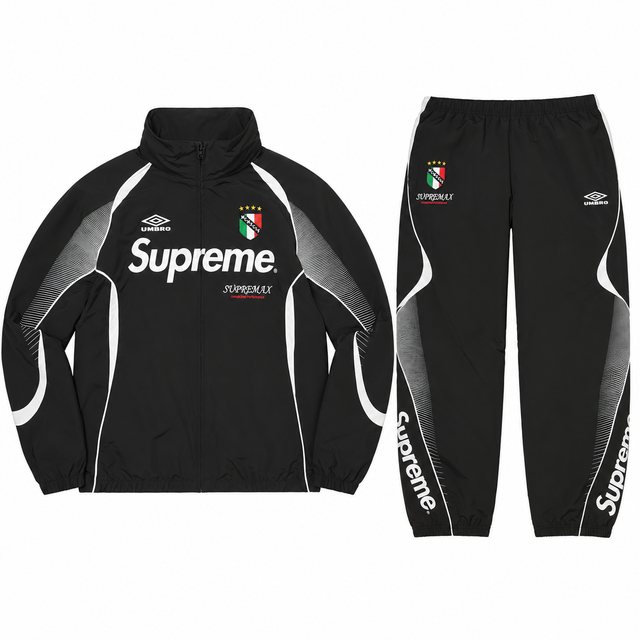 Supreme Umbro SS22 Full Tracksuit Black