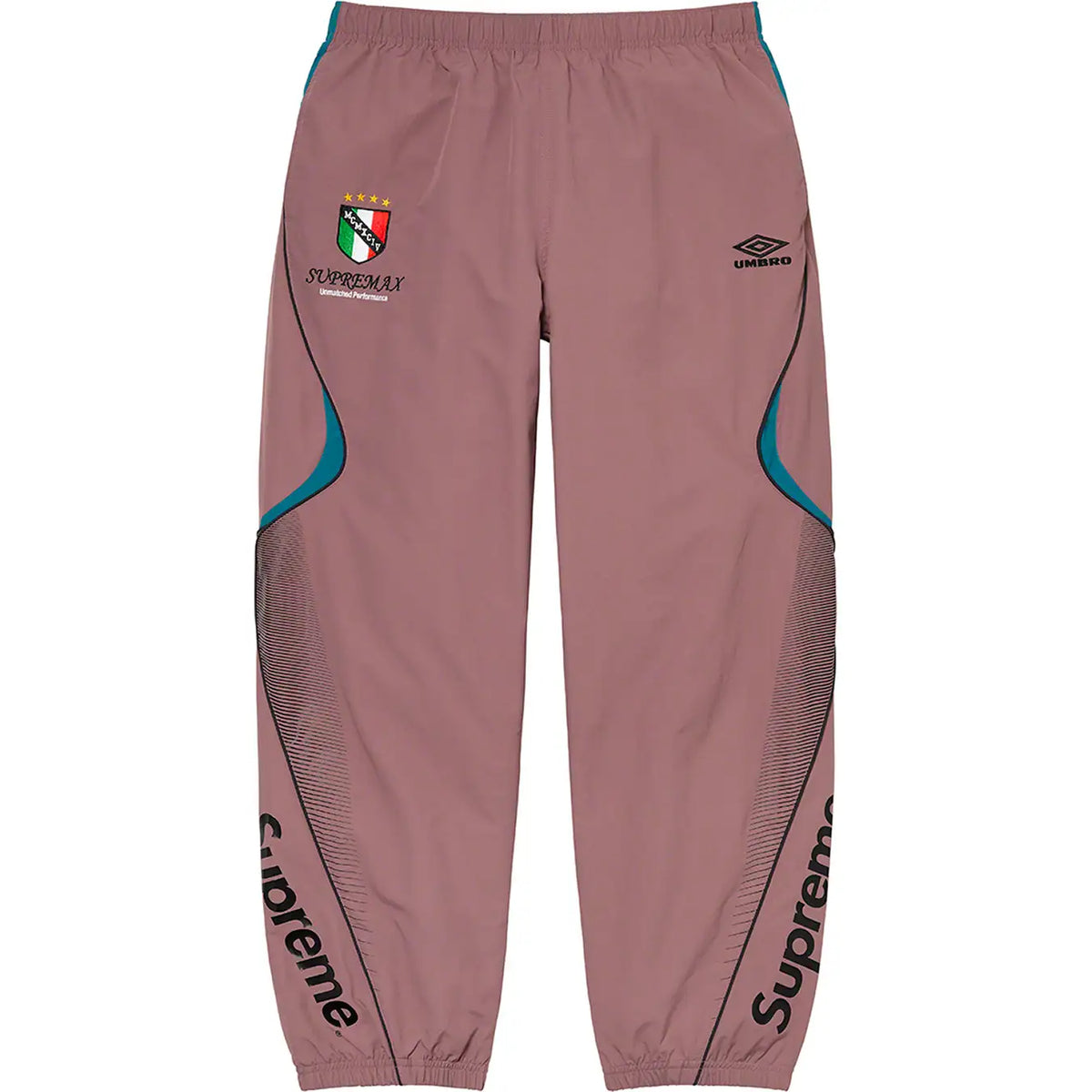 Supreme Umbro SS22 Track Pants Dusty Plum