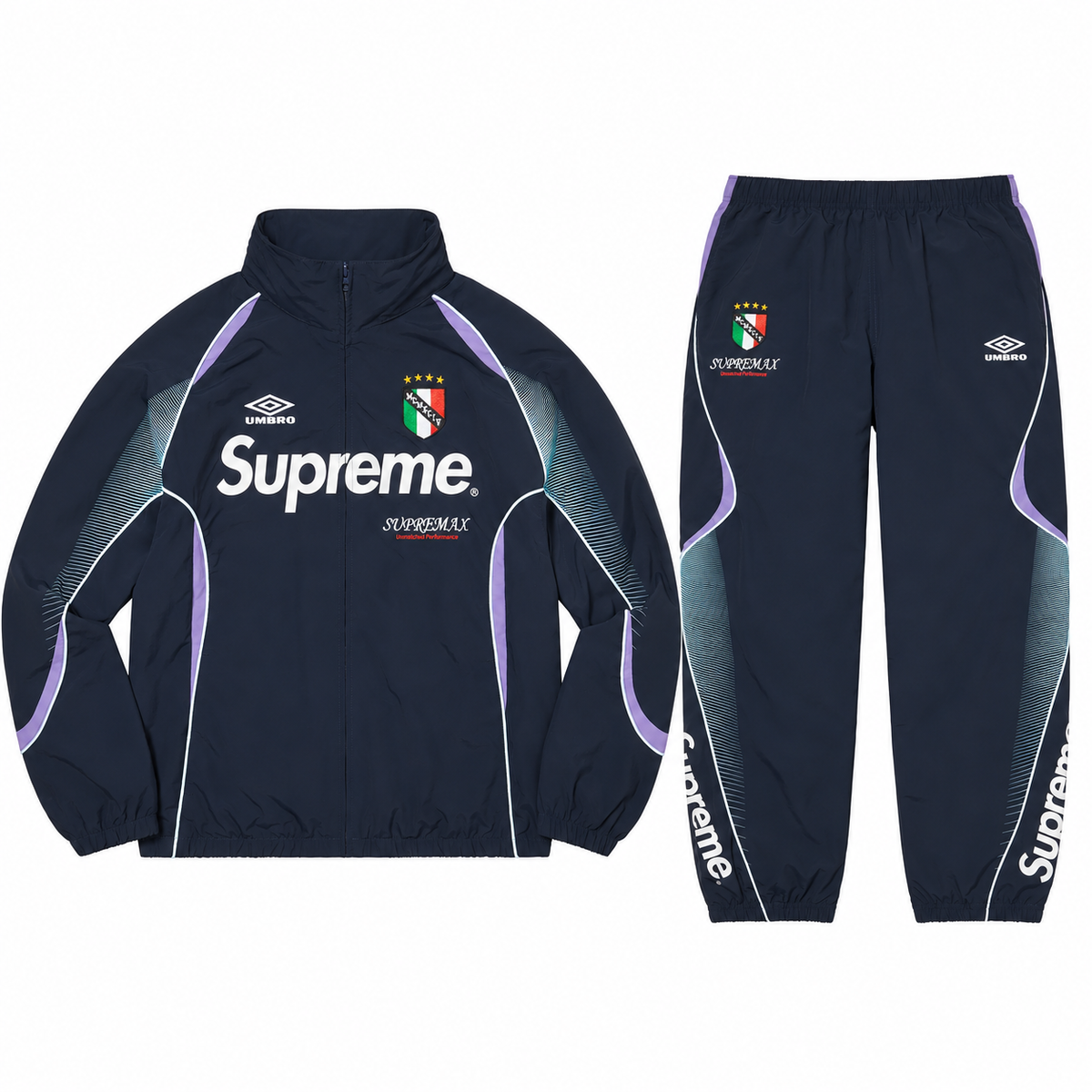 Supreme Umbro SS22 Full Tracksuit Navy