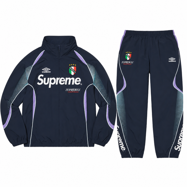 Supreme Umbro SS22 Full Tracksuit Navy