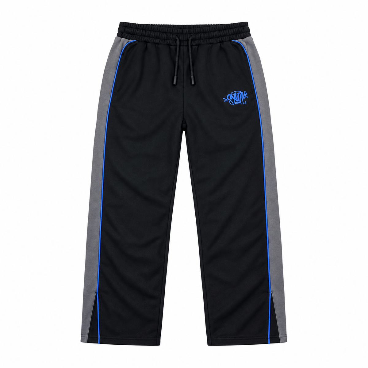 Syna Team Pipe Pants – Black/Grey/Cobalt Blue