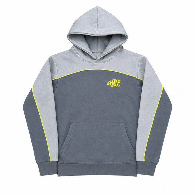 Syna Team Pipe Top – Light Grey/Volt