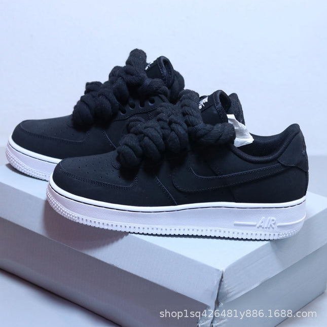 Nike Air Force 1 with Chunky Rope Laces