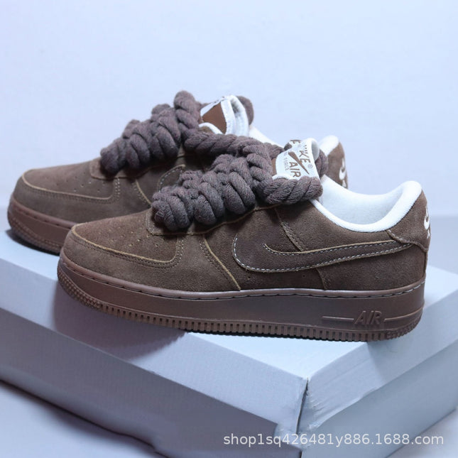 Nike Air Force 1 with Chunky Rope Laces