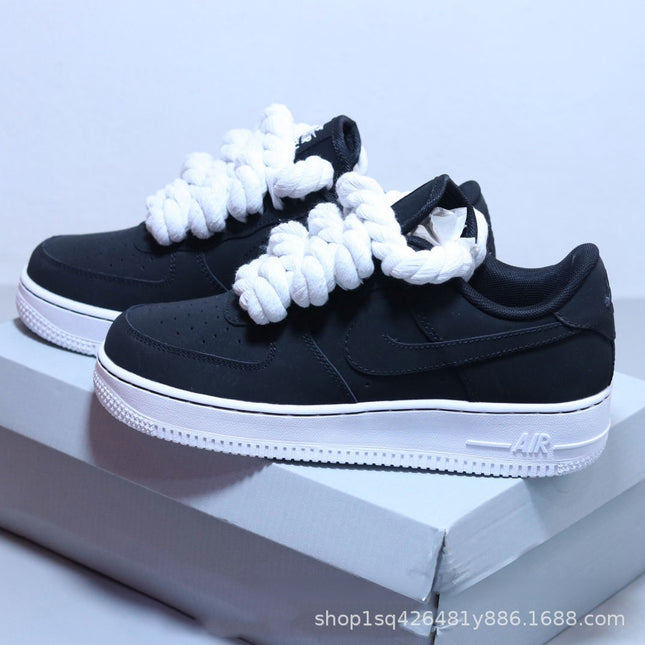 Nike Air Force 1 with Chunky Rope Laces