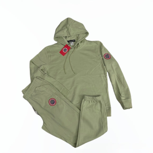 Casual Unisex Hooded Long Sleeve Sweatshirt Set
