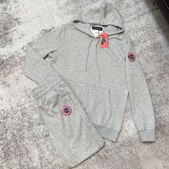 Casual Unisex Hooded Long Sleeve Sweatshirt Set