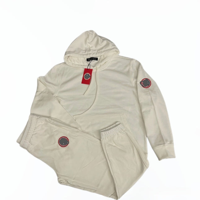 Casual Unisex Hooded Long Sleeve Sweatshirt Set
