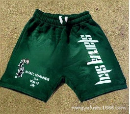 Saint Vintage shorts, cropped pants, high street baggy trousers