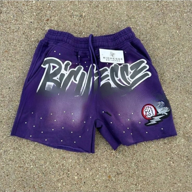 Saint Vintage shorts, cropped pants, high street baggy trousers