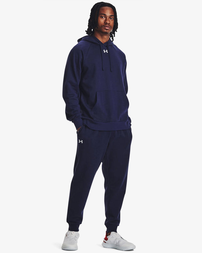 Under Armour UA Rival Fleece Full Tracksuit Midnight Navy