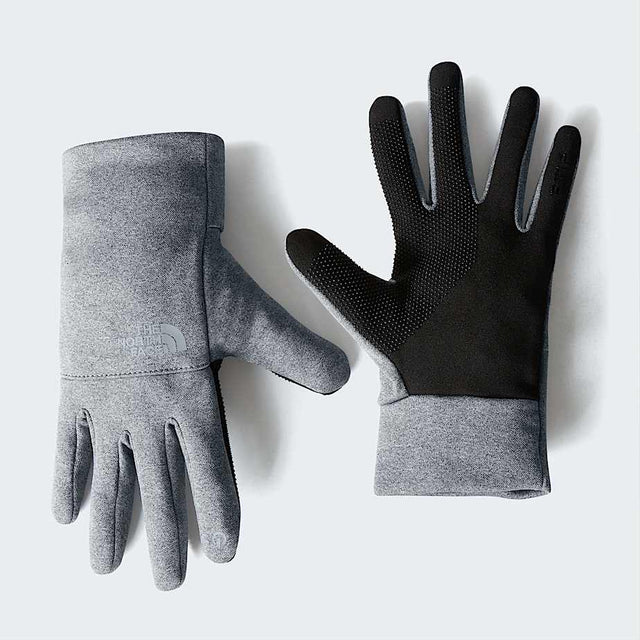 The North Face Etip Gloves in TNF Medium Grey Heather