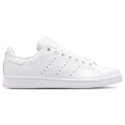 adidas Stan Smith - White-White-Gold Met