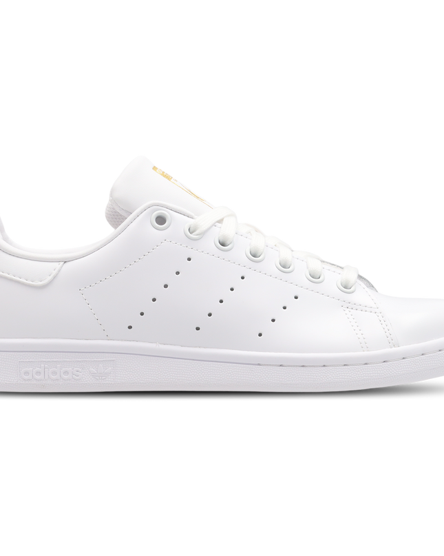 adidas Stan Smith - White-White-Gold Met
