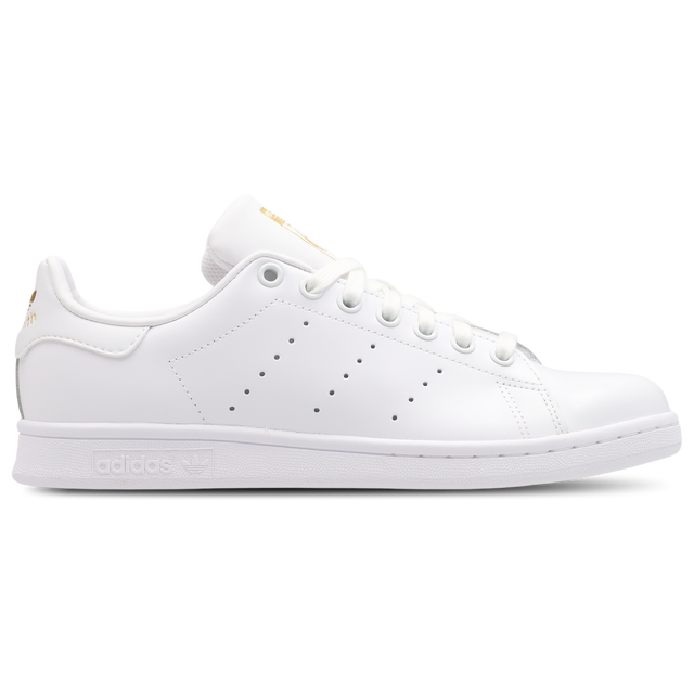 adidas Stan Smith - White-White-Gold Met