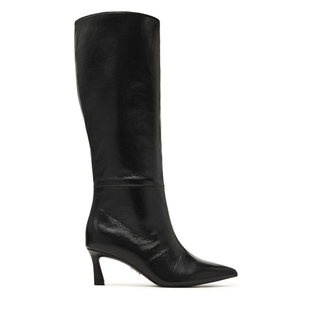 Steve Madden Lavan - Black Crinkle Patent