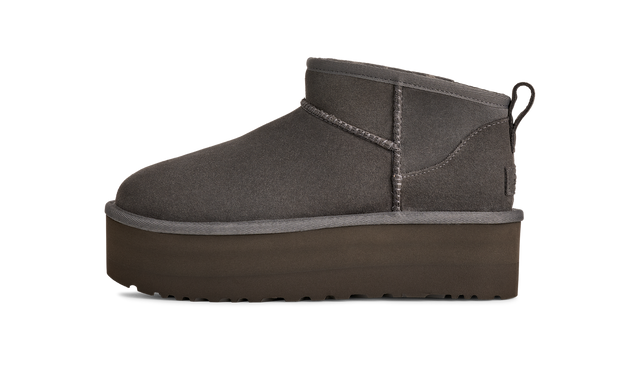 UGG Ultra Mini Platform - Charcoal